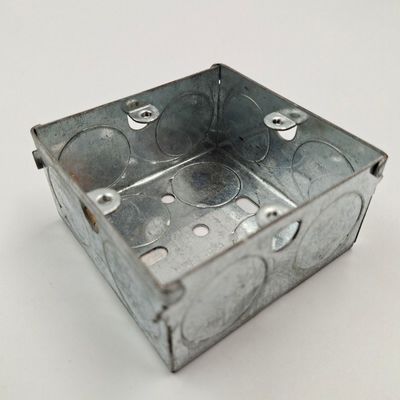 Электрический гальванизированный стальной цвет распределительной коробки BS4662 3*6 3*3 серебряный